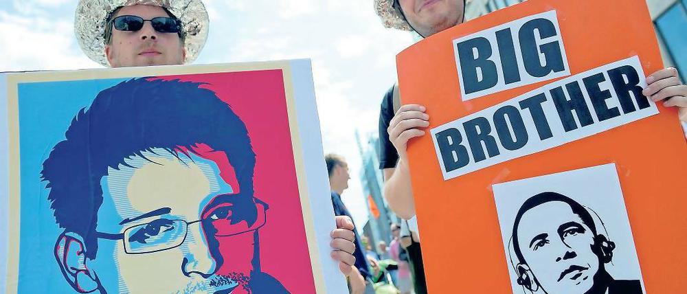Verhaltener Protest. Die Spitzelaktionen der NSA regen nur wenige auf.