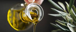 Olive oil pouring Copyright: xzidix Panthermedia28248242