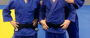 Nach Japan. Paul Schwisow, Philipp Galan- di, Martin Setz und Paul Elm (v.l.).