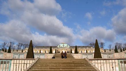 Freie Sicht aufs Schloss: Der Parkeintritt für Sanssouci soll verhindert werden - auch ohne Bettensteuer und Tourismusabgabe.