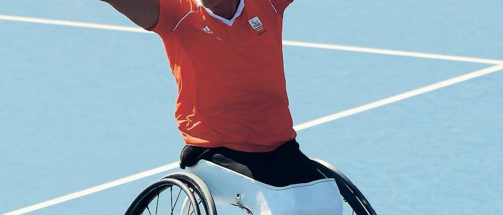 Unbezwungen. Esther Vergeer musste fast zehn Jahre lang keine Niederlage hinnehmen, nach ihrem Karriereende widmet sie sich nun ihren potenziellen Nachfolgern.