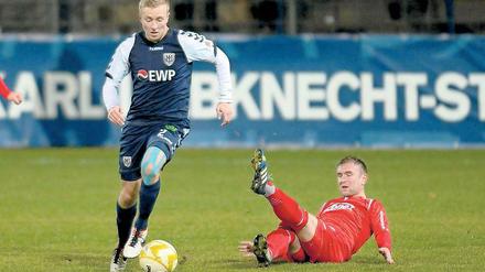 Spielt gut, doch verharrt mit dem SVB im Mittelmaß: Severin Mihm.