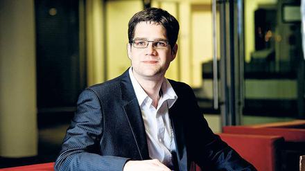 Unbegrenzte Mobilität. HPI-Absolvent Sean Gustafson erforscht unsichtbare Nutzeroberflächen für die mobile Kommunikation.