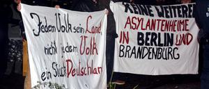 Neonazis marschierten wieder in Zepernick (Barnim) auf.