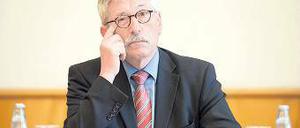 Auf dem rechten Auge schwach. Berlins Ex-Finanzsenator Thilo Sarrazin.