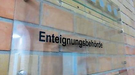Ein eigenes Amt. Über Enteignungen entscheidet eine extra Behörde.