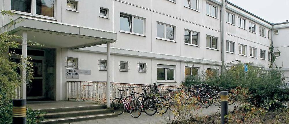 Wird geschlossen: Im Bürocontainer 1 befinden sich das Jugendamt.