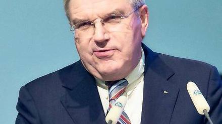 Viel Arbeit vor sich: Thomas Bach.