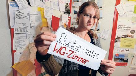 Harter Kampf. Eine günstige Studentenbude ist heute oft schwer zu finden.
