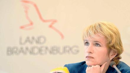 Eine nachdenkliche Ministerin. Nach dem Bericht der Untersuchungskommission ordnete Martina Münch die Schließung der Haasenburg-Heime an.