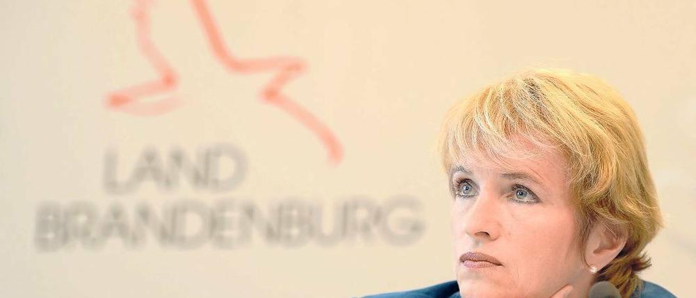 Eine nachdenkliche Ministerin. Nach dem Bericht der Untersuchungskommission ordnete Martina Münch die Schließung der Haasenburg-Heime an.