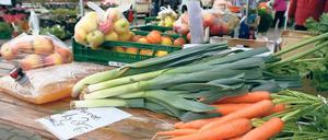 Samstags läuft der Frischemarkt noch recht gut. Doch der Sonntag trübt die Bilanz.