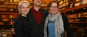 Brandenburgs Nachwuchswissenschaftlerpreis 2013: Luca Thieme, Alexander Unger, Anna Luise Kiss (v.l.).