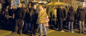 Protest. 200 Neonazis sind durch Bestensee marschiert.
