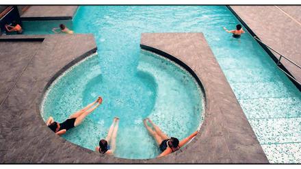 Blütenträume. Es dauert noch bis zum Start der Blütentherme.