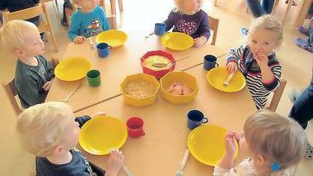 Besser als zuvor. Die Kinder freuen sich über die neuen bunten Wände.