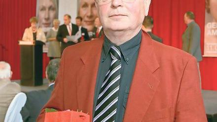 Als Student angefangen. W. Jochmann will die 200. Spende noch schaffen.