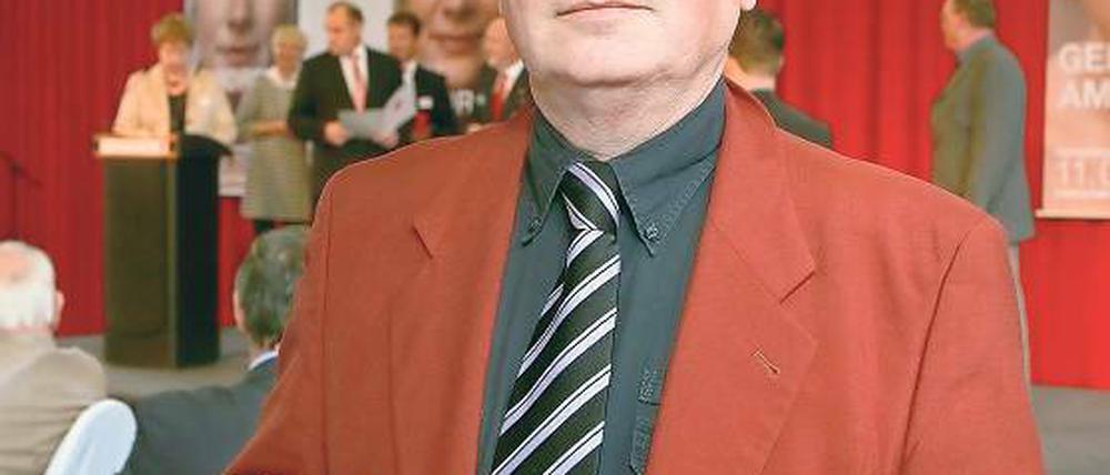 Als Student angefangen. W. Jochmann will die 200. Spende noch schaffen.