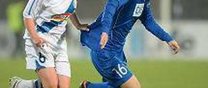 Nicht zu stoppen. Natasa Andonova traf gleich zweimal gegen den MTK.