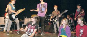 Erste Kostprobe. Im April wird das Stück im Lindenpark aufgeführt.