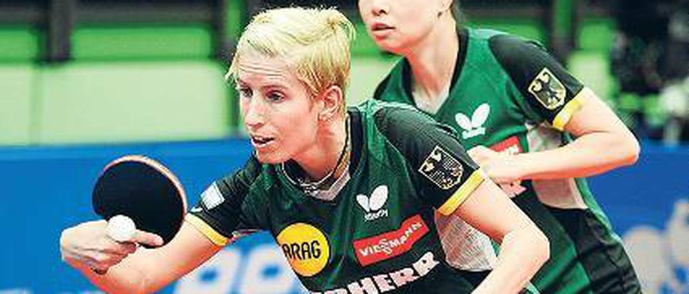 Bald auch als Hörspiel. Der Unterschied zwischen Zelluloid und Plastik wird sicher auch dem deutschen Doppel Kristin Silbereisen und Wu Jiaduo zu Ohren kommen.