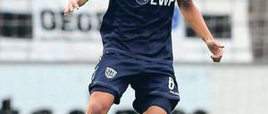Wieder genesen. Zlatko Hebib will mit Babelsberg 03 in Zeuthen siegen.