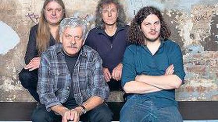 Vier für den Blues. Engerling um Wolfram Bodag (v.l.).
