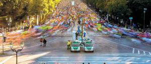 Alles im Fluss. Welch ein schönes Gefühl, wenn alles losgeht.