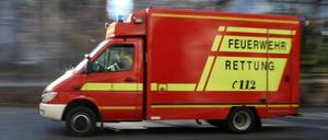 Zu spät: Der Rettungswagen konnte dem Jungen nicht mehr helfen.