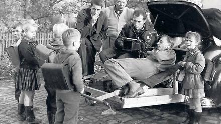 Wenn die Kinder sprechen. Arbeiten für „Wenn ich erst zur Schule geh“ (1961), den ersten Dokumentarfilm für die Langzeitdokumentation „Kinder von Golzow“ des Regisseurs Winfried Junge.
