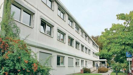 Leergezogen: Der Bürocontainer 2 auf dem Gelände der Stadtverwaltung ist mit Formaldehyd belastet. Nun werden für die Mitarbeiter neue Räume gesucht.