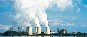Klimakiller. Vattenfall-Kraftwerk in der Lausitz.