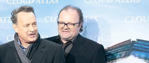 Eingespieltes Team. Oscarpreisträger Tom Hanks (l.) arbeitete bereits für „Cloud Atlas“ mit dem Babelsberger X-Filme-Produzenten Stefan Arndt (r.) zusammen.