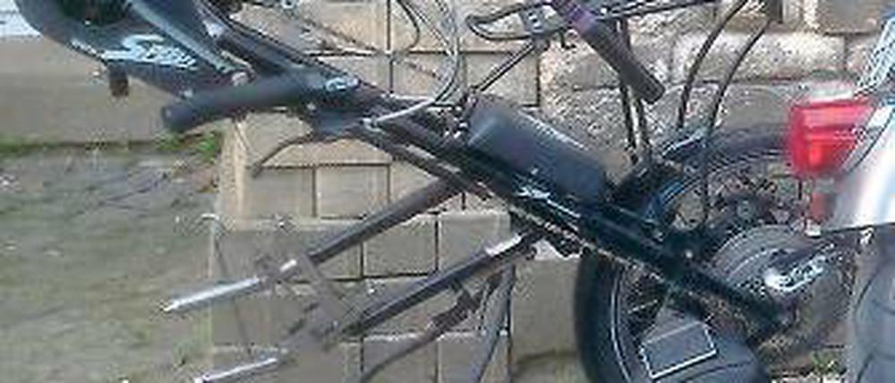 Gestohlen. Unbekannte entwendeten am Samstag dieses Handbike.
