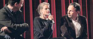 Zwischen Angst und Schuld. Marie Bäumer und Denis Dercourt im Thalia Filmtheater.