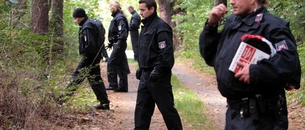 Kamen dem 46-jährigen Entführer doch noch auf die Spur: Brandenburger Polizeibeamte.
