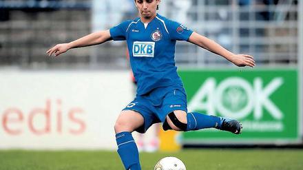 Könnte morgen wieder stürmen. Natasa Andonova steht bereit, für die weiter verletzte Ada Hegerberg in Turbines Angriff zu rücken. In der vergangenen Saison trug sie mit einem Tor zum Potsdamer 9:1 beim VfL Sindelfingen bei.