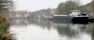 Ausbaupläne. Bisher soll die Machnower Schleuse nur saniert werden.