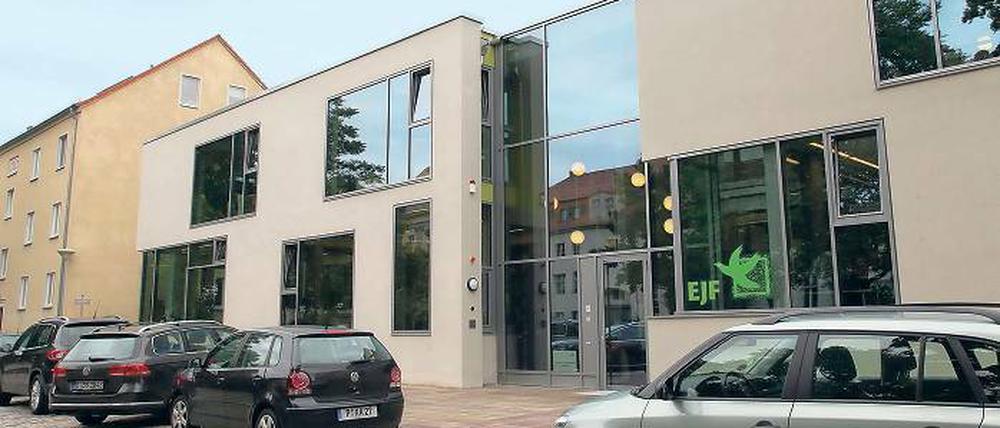 Viel Glas. Die Kita „Am Kanal“ wurde aufwendig saniert.
