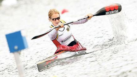 Will es jetzt in Köln wissen. Katrin Wagner- Augustin vom KC Potsdam.