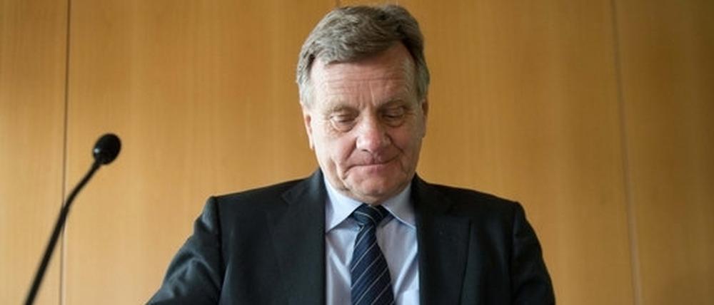 Weiß noch immer nicht, wann der BER-Flughafen eröffnen kann: Hartmut Mehdorn.