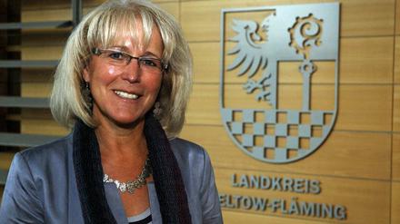 Profitierte von den Korruptionsskandalen der SPD in Teltow-Fläming: Kornelia Wehlan (Linke) ist neue Landrätin.