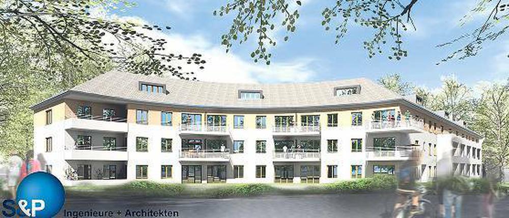 Begehrt. Zwei solche Rundbauten sollen am Springbruch entstehen.