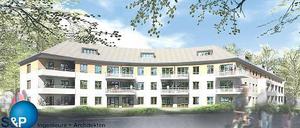 Begehrt. Zwei solche Rundbauten sollen am Springbruch entstehen.
