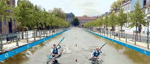 Den Kanal vollmachen werden die Veranstalter des 9. Kanusprints: Am Sonntag wird der Potsdamer Stadtkanal geflutet, um Zuschauern ein hautnahes Sportereignis mit frisch gekürten Weltmeistern zu präsentieren.