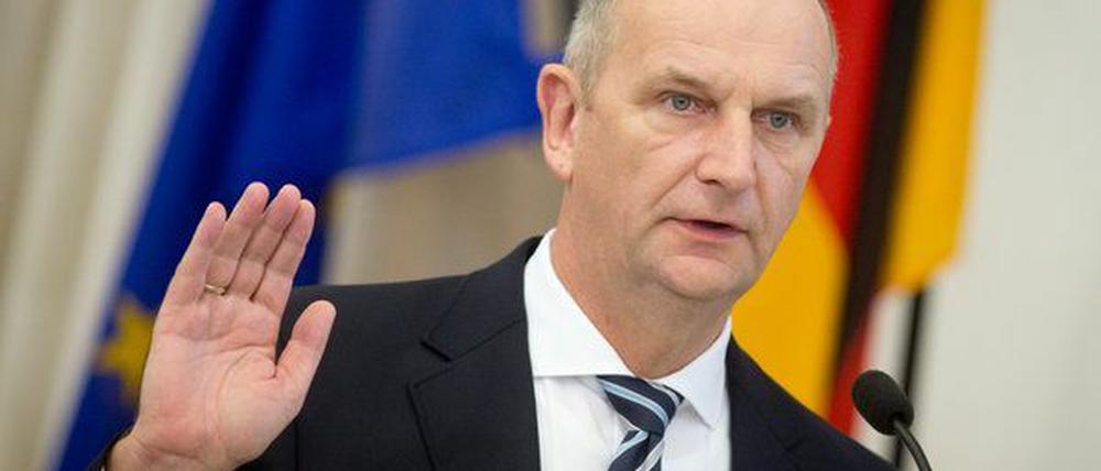 Alles wie gehabt? Dietmar Woidke im Landtag.