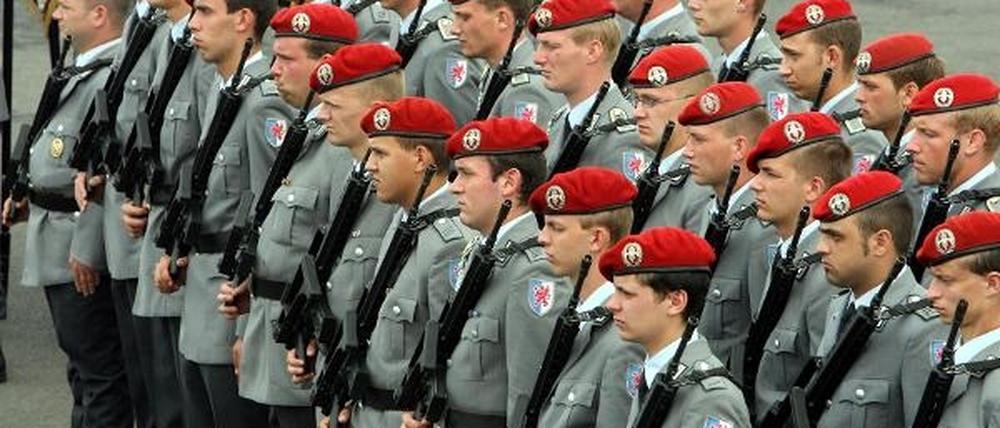 Deutsche Soldaten kehren aus Afghanistan zurück.