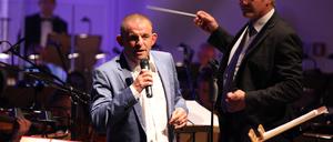 Zwei, die sich glänzend verstanden: Dominique Horwitz und Dirigent Scott Lawton.