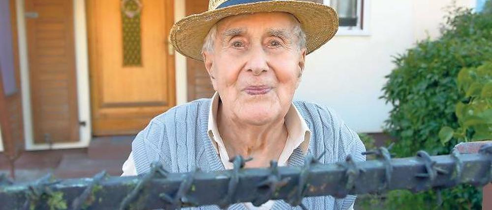 „Ich wollte doch nach Hause.“ Fritz Ehlers, „Urgestein“ der Siedlung.
