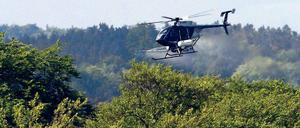 Umstritten. Dipel-ES-Einsatz im Park Sanssouci.